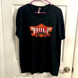 Men’s T-Shirt, Nola Brewing Co., Next Level, Size Large, Black